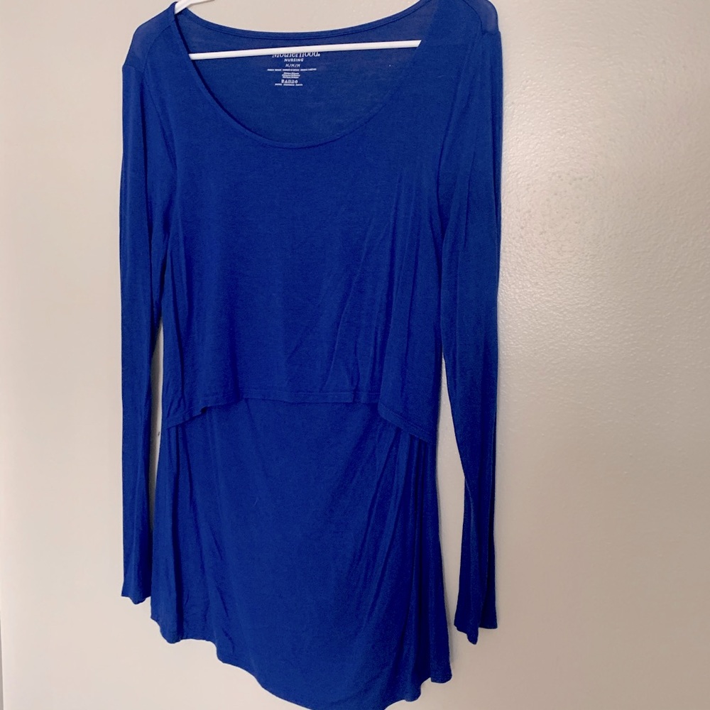 Motherhood Maternity Nursing Shirt
